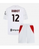 AC Milan Adrien Rabiot #12 Bortatröja Barn 2026-27 Kortärmad (+ Korta byxor)