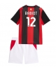 AC Milan Adrien Rabiot #12 Hemmatröja Barn 2026-27 Kortärmad (+ Korta byxor)