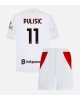 AC Milan Christian Pulisic #11 Bortatröja Barn 2026-27 Kortärmad (+ Korta byxor)