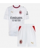 AC Milan Christopher Nkunku #18 Bortatröja Barn 2026-27 Kortärmad (+ Korta byxor)