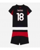 AC Milan Christopher Nkunku #18 Hemmatröja Barn 2025-26 Kortärmad (+ Korta byxor)