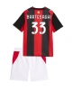 AC Milan Davide Bartesaghi #33 Hemmatröja Barn 2026-27 Kortärmad (+ Korta byxor)