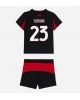 AC Milan Fikayo Tomori #23 Hemmatröja Barn 2025-26 Kortärmad (+ Korta byxor)