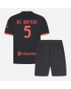AC Milan Koni De Winter #5 Tredjeställ Barn 2026-27 Kortärmad (+ Korta byxor)