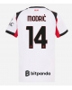 AC Milan Luka Modric #14 Bortatröja Kvinnor 2025-26 Kortärmad