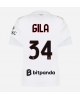 AC Milan Mario Gila #34 Bortatröja Kvinnor 2026-27 Kortärmad