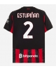AC Milan Pervis Estupinan #2 Hemmatröja 2025-26 Kortärmad