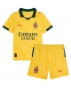 AC Milan Rafael Leao #10 Tredjeställ Barn 2025-26 Kortärmad (+ Korta byxor)
