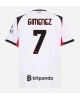 AC Milan Santiago Gimenez #7 Bortatröja 2025-26 Kortärmad