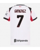 AC Milan Santiago Gimenez #7 Bortatröja Kvinnor 2025-26 Kortärmad