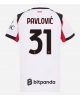 AC Milan Strahinja Pavlovic #31 Bortatröja Kvinnor 2025-26 Kortärmad