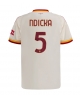 AS Roma Evan Ndicka #5 Bortatröja 2026-27 Kortärmad