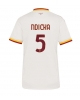 AS Roma Evan Ndicka #5 Bortatröja Kvinnor 2026-27 Kortärmad