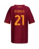 AS Roma Paulo Dybala #21 Hemmatröja Kvinnor 2025-26 Kortärmad