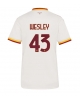 AS Roma Wesley Franca #43 Bortatröja Kvinnor 2026-27 Kortärmad