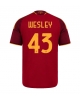 AS Roma Wesley Franca #43 Hemmatröja 2026-27 Kortärmad
