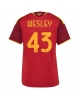 AS Roma Wesley Franca #43 Hemmatröja Kvinnor 2026-27 Kortärmad