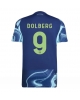 Ajax Kasper Dolberg #9 Bortatröja 2025-26 Kortärmad