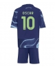Ajax Oscar Gloukh #10 Bortatröja Barn 2025-26 Kortärmad (+ Korta byxor)
