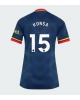 Arsenal Ezri Konsa #15 Bortatröja Kvinnor 2026-27 Kortärmad