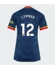 Arsenal Jurrien Timber #12 Bortatröja Kvinnor 2026-27 Kortärmad
