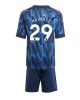 Arsenal Kai Havertz #29 Bortatröja Barn 2025-26 Kortärmad (+ Korta byxor)