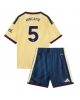 Arsenal Piero Hincapie #5 Tredjeställ Barn 2026-27 Kortärmad (+ Korta byxor)