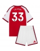 Arsenal Riccardo Calafiori #33 Hemmatröja Barn 2026-27 Kortärmad (+ Korta byxor)
