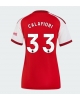 Arsenal Riccardo Calafiori #33 Hemmatröja Kvinnor 2026-27 Kortärmad