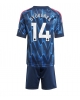 Arsenal Viktor Gyokeres #14 Bortatröja Barn 2025-26 Kortärmad (+ Korta byxor)