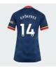 Arsenal Viktor Gyokeres #14 Bortatröja Kvinnor 2026-27 Kortärmad