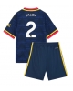 Arsenal William Saliba #2 Bortatröja Barn 2026-27 Kortärmad (+ Korta byxor)