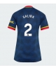 Arsenal William Saliba #2 Bortatröja Kvinnor 2026-27 Kortärmad