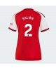 Arsenal William Saliba #2 Hemmatröja Kvinnor 2026-27 Kortärmad