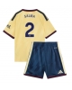 Arsenal William Saliba #2 Tredjeställ Barn 2026-27 Kortärmad (+ Korta byxor)