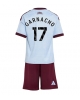 Aston Villa Alejandro Garnacho #17 Tredjeställ Barn 2026-27 Kortärmad (+ Korta byxor)