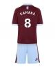 Aston Villa Boubacar Kamara #8 Hemmatröja Barn 2026-27 Kortärmad (+ Korta byxor)