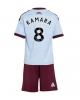 Aston Villa Boubacar Kamara #8 Tredjeställ Barn 2026-27 Kortärmad (+ Korta byxor)