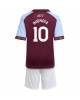 Aston Villa Emiliano Buendia #10 Hemmatröja Barn 2025-26 Kortärmad (+ Korta byxor)