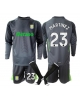 Aston Villa Emiliano Martinez #23 Målvakt Hemmatröja Barn 2025-26 Långärmad (+ Korta byxor)