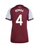 Aston Villa Ezri Konsa #4 Hemmatröja Kvinnor 2025-26 Kortärmad