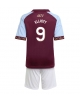 Aston Villa Harvey Elliott #9 Hemmatröja Barn 2025-26 Kortärmad (+ Korta byxor)
