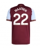 Aston Villa Ian Maatsen #22 Hemmatröja 2025-26 Kortärmad