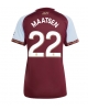 Aston Villa Ian Maatsen #22 Hemmatröja Kvinnor 2025-26 Kortärmad