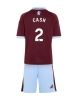 Aston Villa Matty Cash #2 Hemmatröja Barn 2026-27 Kortärmad (+ Korta byxor)