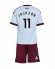Aston Villa Nicolas Jackson #11 Tredjeställ Barn 2026-27 Kortärmad (+ Korta byxor)