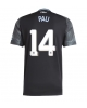 Aston Villa Pau Torres #14 Bortatröja 2025-26 Kortärmad