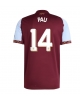 Aston Villa Pau Torres #14 Hemmatröja 2025-26 Kortärmad