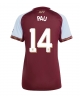 Aston Villa Pau Torres #14 Hemmatröja Kvinnor 2025-26 Kortärmad