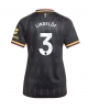 Aston Villa Victor Lindelof #3 Bortatröja Kvinnor 2026-27 Kortärmad